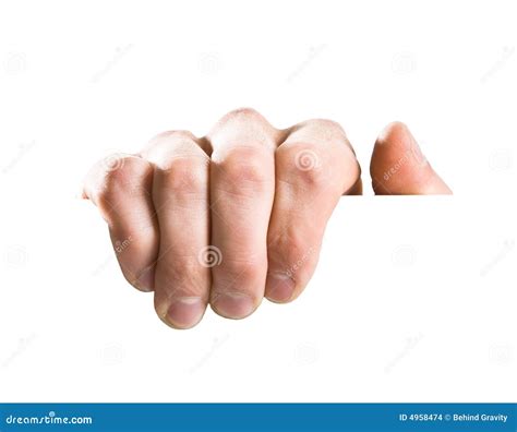 hand holding  sign stock images image