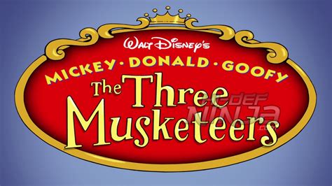 Mickey Donald Goofy The Three Musketeers 10th