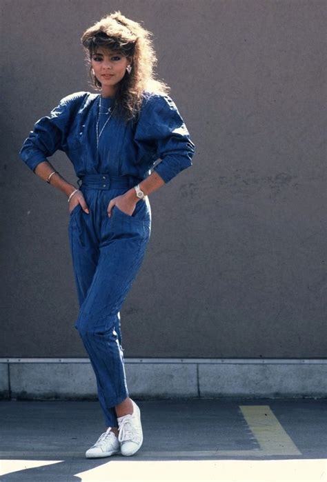 80s Denim One Piece Sorry But I Still Love The 80 S Fashions Well