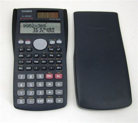 casio fx ms scientific calculator solar battery powered casio scientific calculator