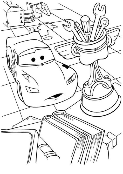 mcqueen  cars coloring pages cars coloring pages kidsdrawing