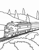 Coloring Pages Printable Train Connect Numbers Drawing Color Book Kids Dots sketch template