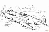 Coloring Pages Fighter Aircraft Airplane Military War Air Jet Ww2 Printable Plane Patrol Civil Supercoloring Print Planes Colouring Kids Boys sketch template
