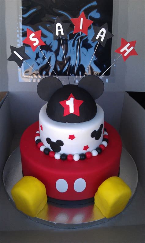 mickey mouse st birthday cakecentralcom