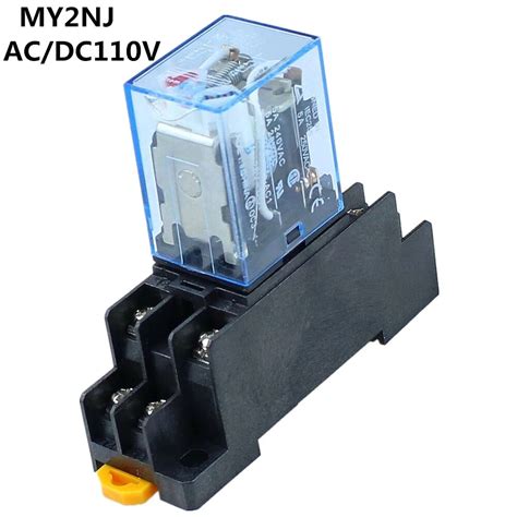 myp hhp mynj relay coil general dpdt micro mini electromagnetic relay switch  socket