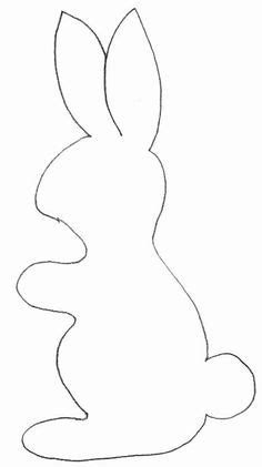 bunny outline    clipartmag