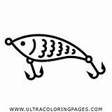 Señuelo Pesca Pescar Lure Ultracoloringpages sketch template