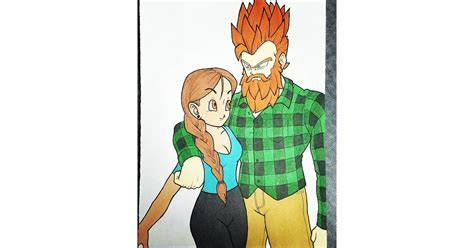 Dragonball Z Man Illustrates Girlfriend In Classic