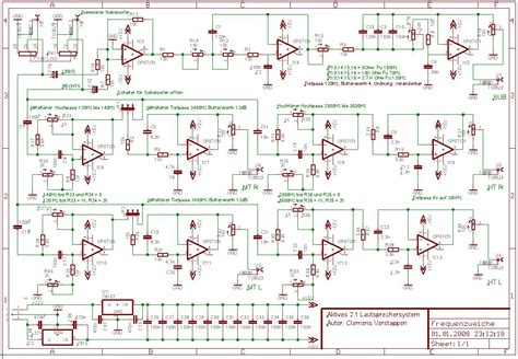 schaltplan frequenzweiche wiring diagram