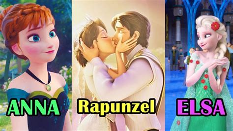 Rapunzel Wedding Princess Rapunzel Elsa E Anna Frozen
