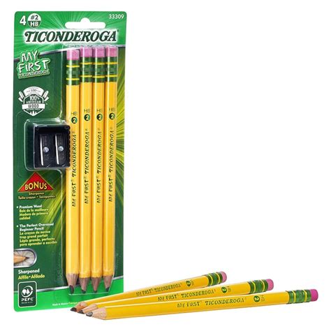 ticonderoga   pencils preschool supplies list  popsugar