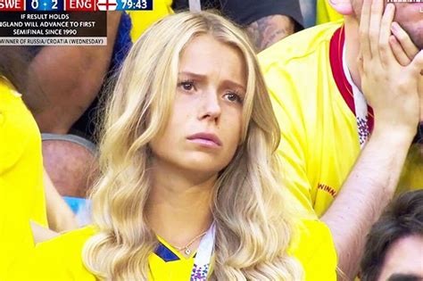 sad swedish girls go viral so many beautiful women are so sad after sweden s loss to england