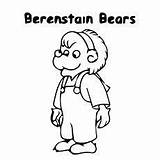 Bears Berenstain Coloring Pages sketch template