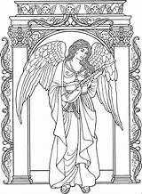 Ange Angels Disegni Colorier Colorare Colorir Getdrawings Nativity Anjos Lilo Adorable Precious sketch template