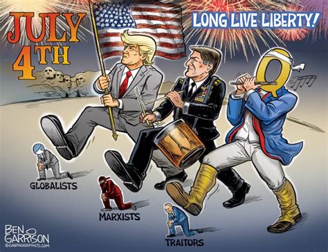 long  liberty independence day limited edition print grrr graphics