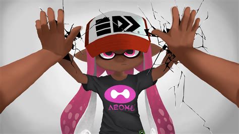 splatoon fan art pink inkling  rsplatoon