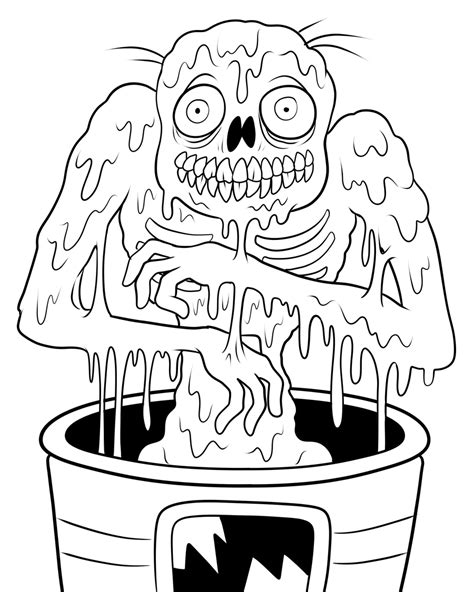 zombie coloring pages  print zombies kids coloring pages