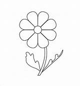Flower Coloring Small Pages Pdf Print sketch template