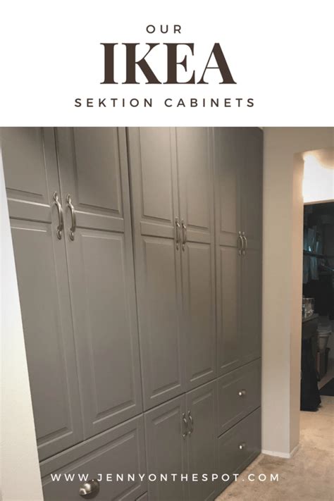 hallway storage transformation feat ikea sektion cabinets jenny