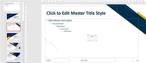 layout   master view powerpoin  footer placeholders avantix learning