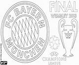 Bayern Coloring Champions Munich 250px 77kb sketch template