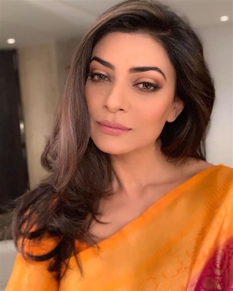 Sushmita Sen Looks Red Hot In Her New Look As She Celebrates The