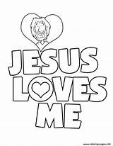 Loves Coloring Jesus Pages Printable Color Print sketch template