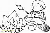 Camping Coloring Pages Camp Printable Fire Kids Campfire Sheets Colouring Clipart Rv Color Grade Gear Clip Fun Marshmallows Print Getdrawings sketch template
