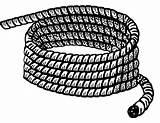 Rope Lineart Clipart Seil Svg sketch template