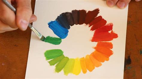 cercle chromatique apprendre à mélanger les peintures aptaa fr