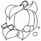 Pumpkin Coloring Pages Printable Cute Thanksgiving Kids Pumpkins Color Print Halloween Little Getcolorings sketch template