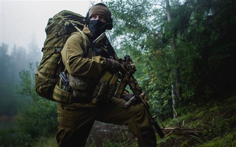 russian spetsnaz  woodland setting  militaryporn