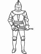 Medieval sketch template