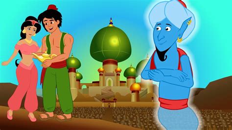 ‫حكاية علاء الدين و مارد المصباح قصة قبل النوم للأطفال رسوم متحركة بالعربي‬‎ youtube