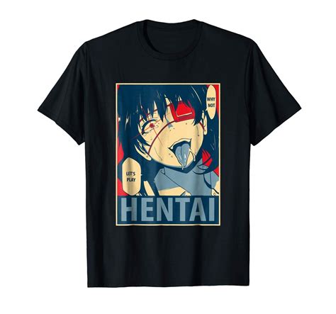 ahegao shirt anime and manga face funny tees poster style in t shirts