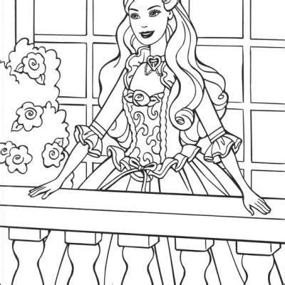 barbie  princess coloring pages  printable princess coloring