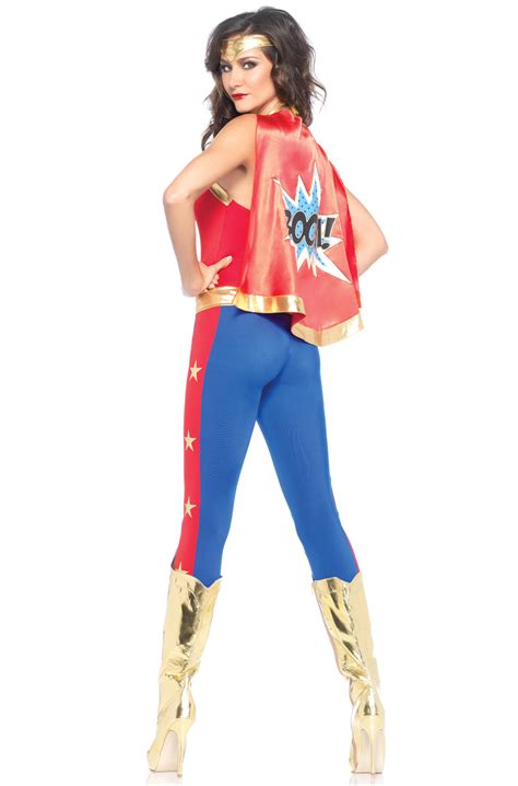 comic book super hero wonder woman outfit adult costume ebay