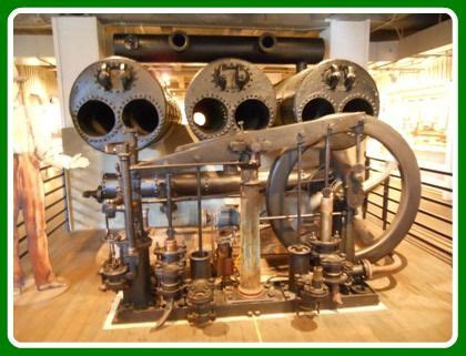 typical steamboat engine   troublesome tubular boilers
