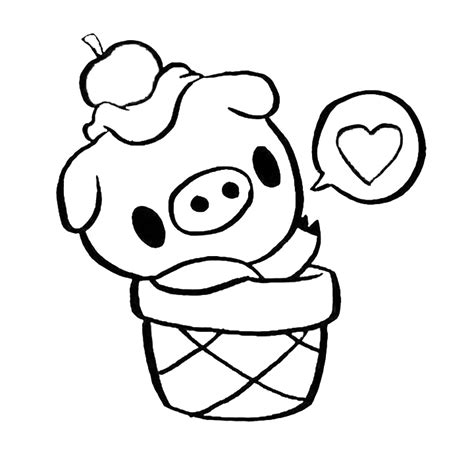 sovereign pearly cute ice cream coloring pages activate pause apt