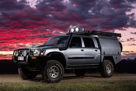 rv creations dual cab nissan gu patrol custom   australia