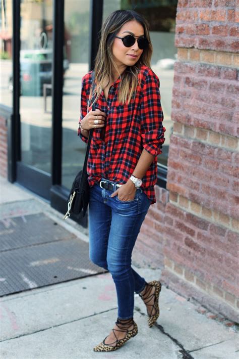 14 Ways To Wear Your Favorite Plaid Shirt This Winter