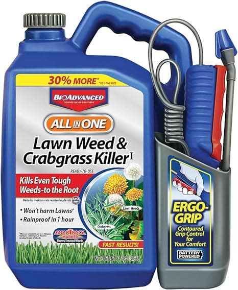 Bioadvanced All In One Lawn Weed And Crabgrass Killer 1
