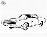 1970 Charger Dart Chargers Challenger Scrollsawvillage Transportation sketch template