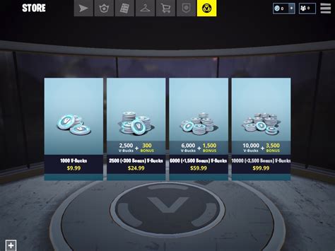 bucks fortnite battle royale ios