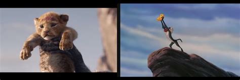The Lion King Trailer Comparison Video Reveals Live Action Similarities
