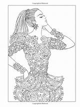 Coloriage Fashions sketch template