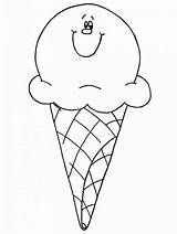 Coloring Ice Cream Sundae Pages Popular Printable sketch template
