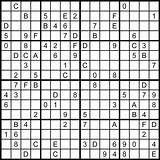 Sudoku Grid Sudokus 2525 Dawkins 16x16 25x25 Solving Artificial 12x12 Hexadecimal Sudokuprintables sketch template