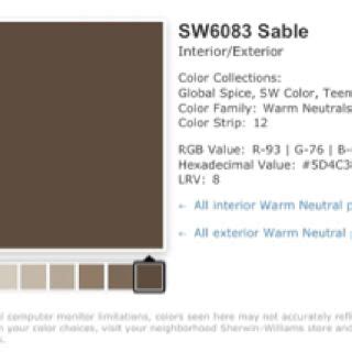 sherwin williams sable color collection neutral colors color combos