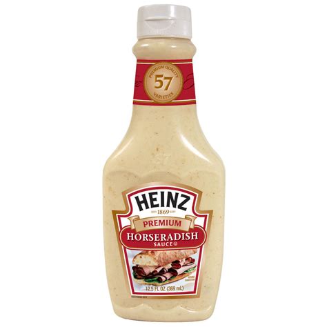 heinz premium horseradish sauce  fl oz bottle walmartcom